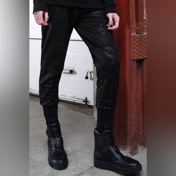 KILLSTAR UNHOLY SABBATH JOGGERS - SIZE L - Picture 5 of 6
